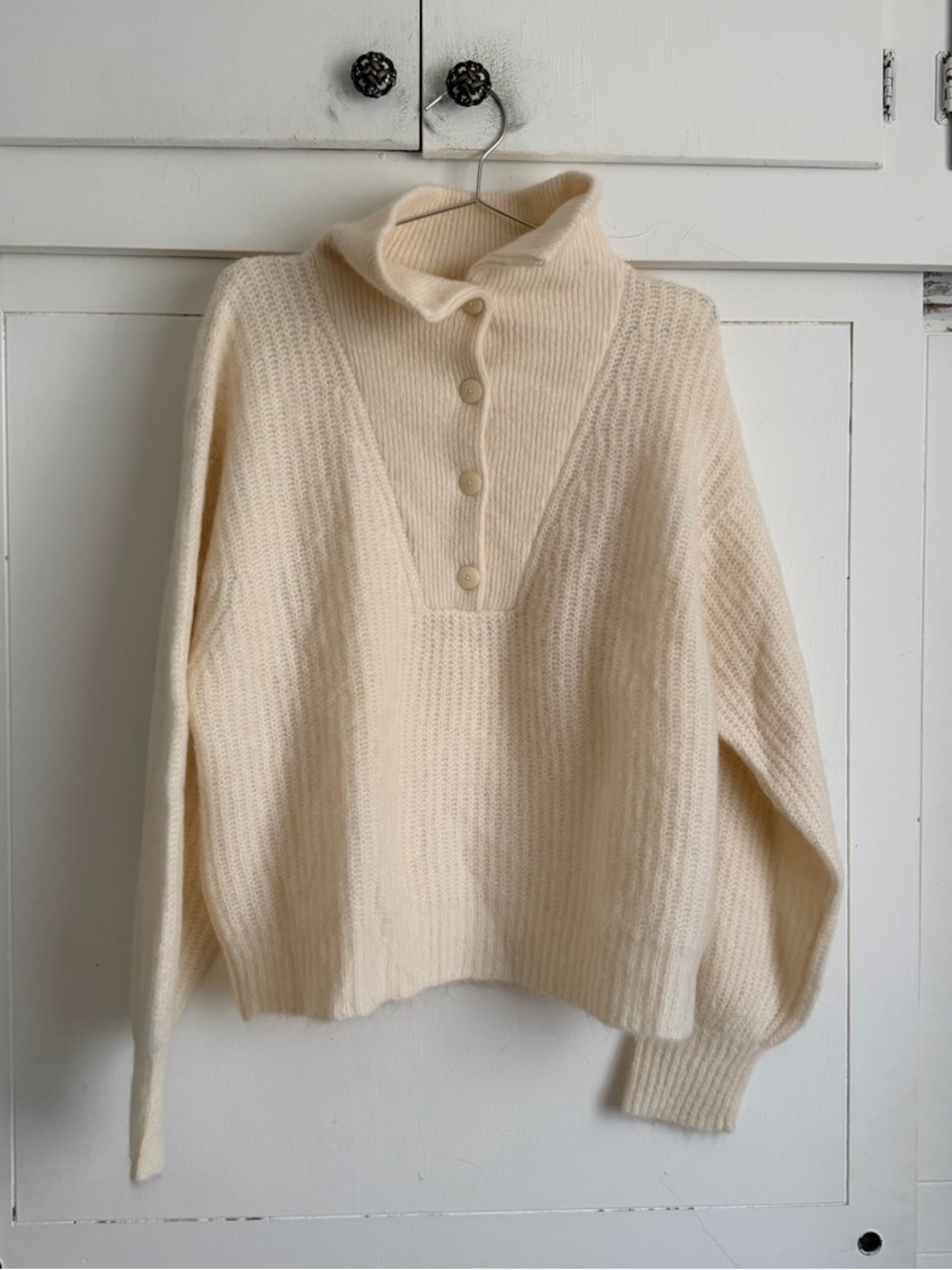 Sezane Micky Sweater - Cream